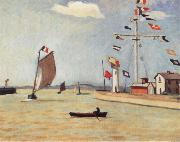 Marquet, Albert Harbour at Honfleur oil painting reproduction